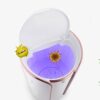 Washing Machines Portable Mini Single Tub Washing Machine,Bluray antibacterial 3.8kg washing capacity,Rotary C(mini washing machine) (White)
