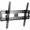 MOOL Slim Wall Bracket LCD, LED & Plasma TV. Super-Strength Load Capacity up to 60KG, 15 Degree Tilt Mechanism up/Down, Max VESA 600x500, Steel,