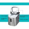 XYZMDJ Ice Making Machine Fully Automatic Commercial Milk Tea Coffee Shop Desktop Household Bullet Round Ice Maker