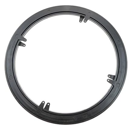 PrimeMatik - Manual rotating base display 45 cm black and 100Kg load lazy susan