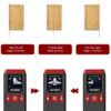 Votery Stud Finder Wall Scanner, 5 in 1 Beam Finder Wall Detector with Auto Calibration, LCD Display Stud Sensor for Wood AC Wire Metal Studs Det