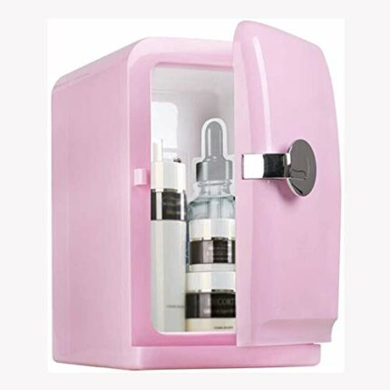 SDFGH Car Refrigerator Compact, Electric Reefer 5l Portable Mini Fridge Cosmetic Food Heating the Cooling Cooler