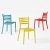 WALNUT Creative Plastic Chair Dining Chairs for Dining Rooms Restaurant Furniture Living Room Kitchen Cafe Dining Chairs (Color : A)