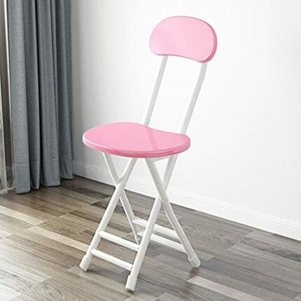 WALNUT Collapsible Dining Room Chairs Home Furniture Chairs For Kitchen Modern Simplicity Nordic Kitchen Stool Student Portable Stool (Color : A)