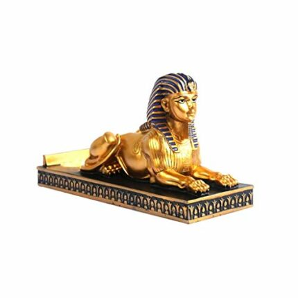 n/a Sphinx Resin Wine Bottle Stand, Fashion Wine Rack Single Bottle Tabletop Holder for Home Decor Articles Display