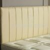 CROWNBEDSUK QUALITY APOLLO FAUX LEATHER HEADBOARD (blue, 4ft small double)