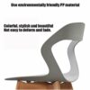 dining chair Kitchen Dining Room Furniture Chairs Dining Chairs Modern Simple PP Plastic Back Chair Beech Legs Leisure Chair Kitchen Living Room