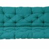 Ambientehome GARDEN FURNITURE SEAT CUSHION FOR SWING or for 2 SEATER BENCH with BACK Approx.100 x 98 x8 cm RED!!