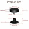 2PCS Headboard Stoppers, Adjustable Bed Frame Anti-Shake Tool, Bedside Antishake Telescopic Support Stabilizer for Room Wall, Beds, Cabinets, Sof
