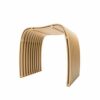 Unbekannt Schulte Natural Bamboo Bath Stool, 46 x 40.5 x 30.5 cm
