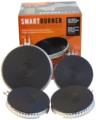 PIONEERING TECHNOLOGY PTI STBZB Smartburner Intelligent Cooking System, Three 6" Burners And One 8" Burner