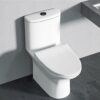 Black Toilet Flush Button Replacement, Upgrade Your Bathroom with Ancable's 38mm Stylish and Durable Black Toilet Flush Button