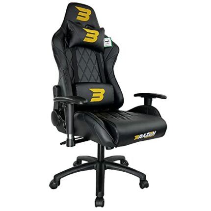 BraZen Venom Elite Esports PC Computer Office Ergonomic Gaming Chair - Black - for Adults from the largest UK owned gaming chair brand