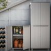 Terry, Jwood 368, 2 Door Cabinet with 1 Internal Shelving and 4 Shelves - 68x37.5x170 cm