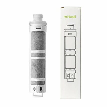 Miniwell Filter Shower Head L750 - Shower head Filter - Shower Filter - Filter for shower - Remove 99% chlorine and water impurifies (Z Replaceme