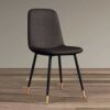 dining chair Kitchen Dining Room Furniture Chairs Dining Chairs Set Of 6 PU Leather Kitchen Chairs With Sturdy Metal Legs For Office Lounge Cafe
