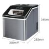 ZBJHY Ice Maker Small Commercial Square Making Tools Equipment Household Appliances Machines for Business