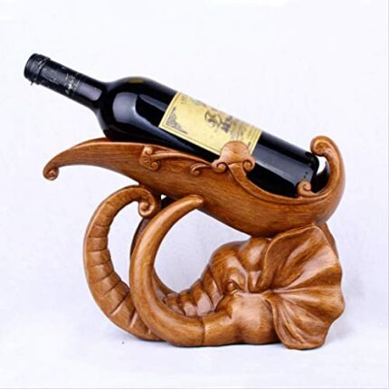 NEOCHY Wine Rack - Creative Home Decoration Elephant Wine Rack Decoration Craft Gift