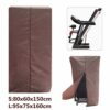 DERCLIVE Folding Treadmill Cover Fitness Cover with Drawstring for Home Gym2 Running Fitness Cover Foldable runningive Cover Treadmill Cover Work