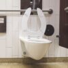 Toilet WC Seat Buffer Set Toilet Seat Bumper Noise Dampening Bumpers Gasket Toilet Seat Buffer Set Universal Toilet Bumper Replacement Cushioning