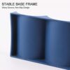 Wine Rack Plastic, 2 Pieces Bottle Rack European Style Wine Bottle Display Stacking Mat, Wine Storage Holder, for Beer, Cola and Fridge Pantry Bo