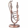 DLOETT Creative Metal Wine Rack Creative Swing Small Wine Rack Bar Stand Display Stand Bracket Decoration
