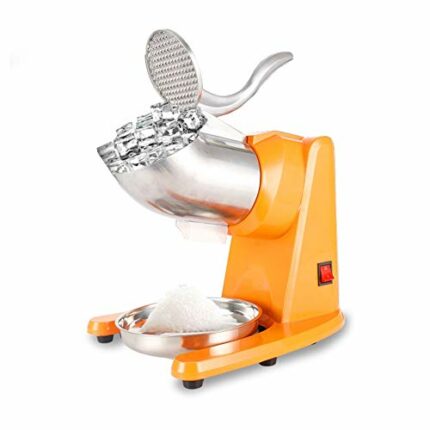 n/a Stainless Steel Electric Ice Crusher Double Blade Smoothie Slush Block Breaking Maker Snow Cone Grinder