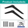 TV Stand Base for Hisense TV Legs, Base Stand for Hisense 32" 40" 43" Smart TV, for 32H4030F 32H4030F1 40H4030F 43H4030F, Replacement for Hisense