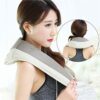 ALREMO HUANGXING - Neck and Shoulder Massager with Heat, Shiatsu Back Massage Pillow with 4D Deep Tissue Kneading for Foot, Legs, Body Muscle Pai