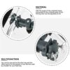 Cabilock Kitchen Accessories Fishing Chair Umbrella Stand Bait Tray Holder Fishing Rod Holder Bracket for Home Kitchen
