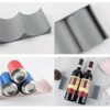 Wine Rack, Wine Bottle Rack, Plastic Wine Bottle Display Stacking Mat, Wine Bottle Holder Stand Storage Organizer for Kitchen Countertops, Bar, P