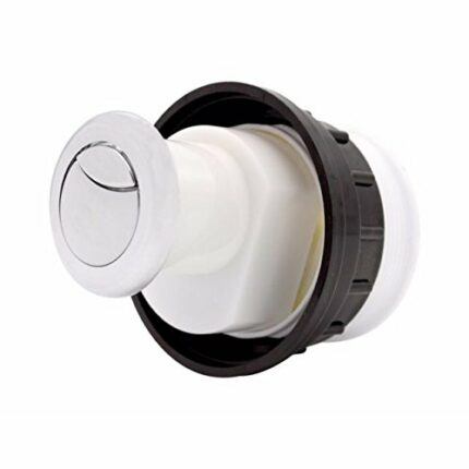 Thomas Dudley Dio Dualflush 51mm Round Button 327733, White