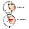 ZTA College Graduation Gifts for Her, Graduation Party Supplies Decorations, Engraved Compact Makeup Mirror for Graduates