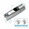 OFFO Shower Head Holder, Adjustable 18-25mm Diameter Hand Shower Holder Bracket for Slide Bar,Detachable Slider Clamp Bathroom Replacement, 360 D