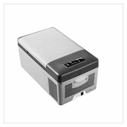Hbao DC 12V 24V AC 220V Digital Display with APP Compressor Car Refrigerator Mini Fridge Freezer for Driving Travel Fishing Outdoor