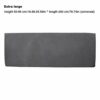 Chen0-super Universal Elastic Bed Headboard Slipcover Protector, Stretch Dustproof All-inclusive Bed Headboard Cover Set - Dark/Light Gray, Beige