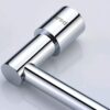 Bathroom Towel Bar Single Pole Bathroom Kitchen Wall Mounted Towel Rack Copper Chrome Size (490 * 71Mm) Metal Brass (Silver) Tower Hanger