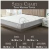 Teddy Bear Mattress Topper Single Bed - 7CM Deep Quilted Bed Topper (90 x 190 Cm) - Elasticated Corner Straps