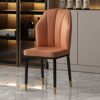 dining chair Kitchen Dining Room Furniture Chairs Kitchen Dining Chairs Set Of 2 Modern High Back Soft Seat Living Room Chairs Water Proof PU Lea