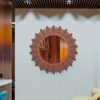 ANYHI Bathroom Wall Mirror with Shelf, White Bathroom Mirror for Wall, Rectangular Wall Hanging Mirror for Living Room Bedroom Entryway, Horizont