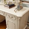 BVDSG Dressing Table Bedroom Dressing Table Small Household Assembly Baking Lacquer Vanity Table