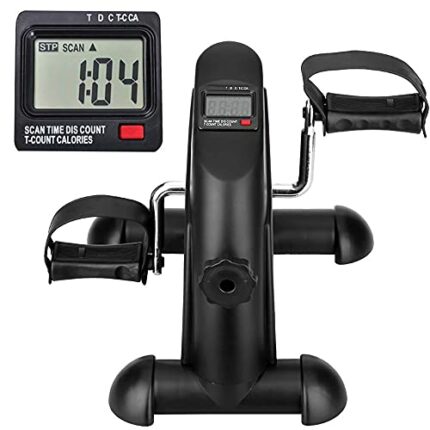 Mini Exercise Bike Portable Home Pedal Exerciser Gym Fitness Leg Arm