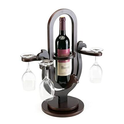 NEOCHY Solid Wine Rack, Wine Rack Creative European Grape Solid Wine Rack, Simple