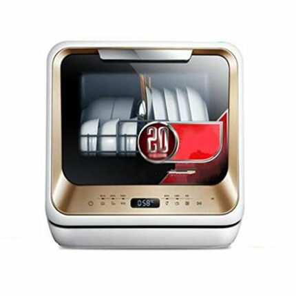 SKREOJF Small Portable Dishwashers Free-installation Automatic Compact Tabletop Dishwasher Suitable for All Kinds of Kitchens