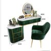 BVDSG Marble Dressing Table Bedroom Storage Cabinet All-in- Makeup Self-contained Dressing Table