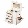 BVDSG Dressing Table Bedroom Economy Type Simple Floating Window Small Apartment Multi-functional Makeup