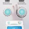 BCLGCF Mini Washing Machine, Household Small Lazy Deodorant Shoe Washing Machine, Non-Automatic Ultrasonic Shoe Washer, 6.5Kg Capacity, Ideal Min
