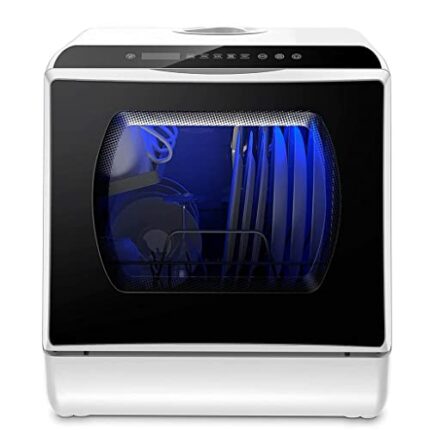 MJWDP Countertop Dishwasher Home Multifunctional Professional Smart Portable Desktop Dishwasher