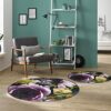 wash+dry Anemone Door Mat 85 x 85 cm Washable for Indoor and Outdoor Use
