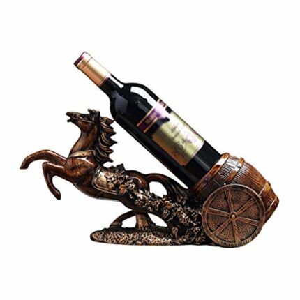 MGWYE Creative High-end Carriages Put Wine Racks, Wine Racks, European Style Wine Cabinets, Home Decorations